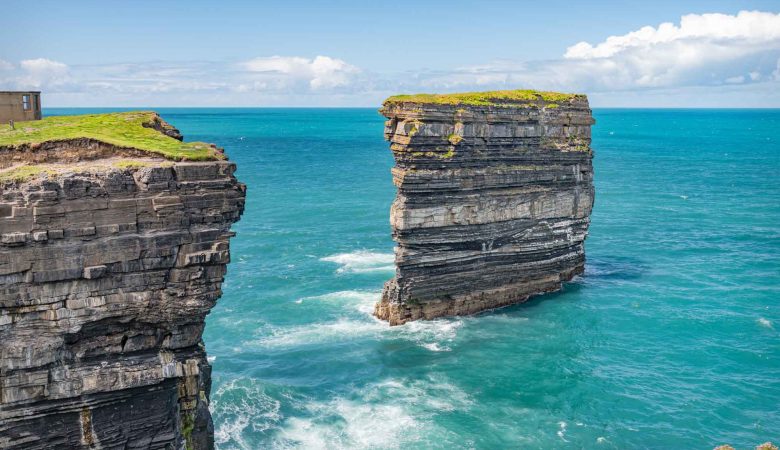 Downpatrick Head Sea Stack in Ireland